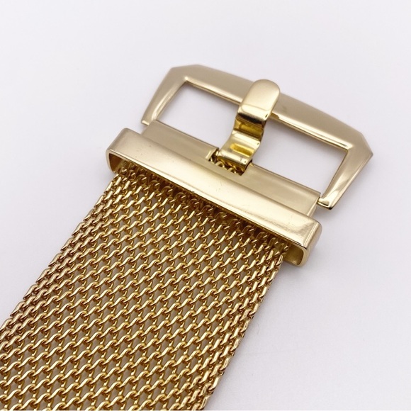 Vintage 90s Gold Mesh Belt - Picture 7 of 9